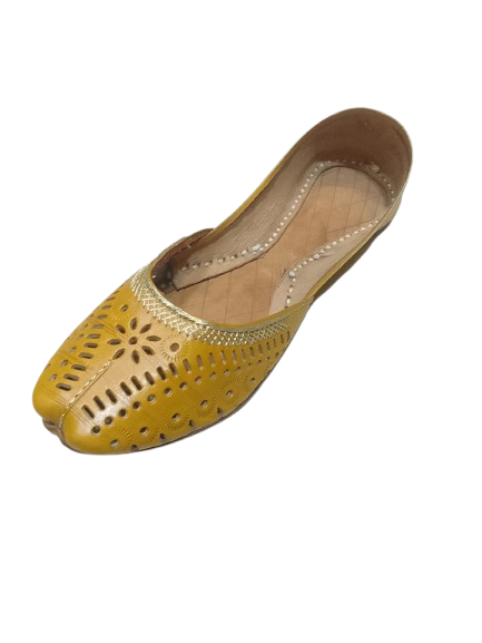 Leather khussa