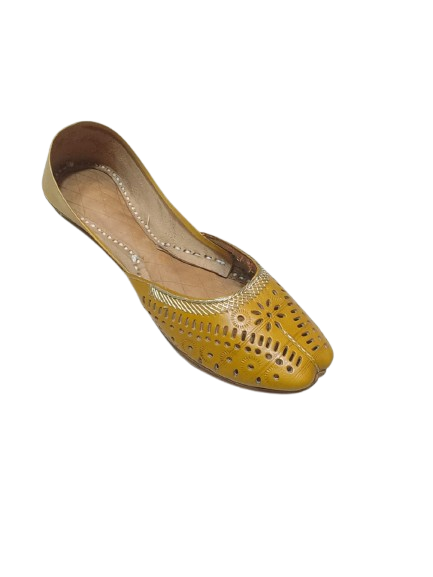 Leather khussa